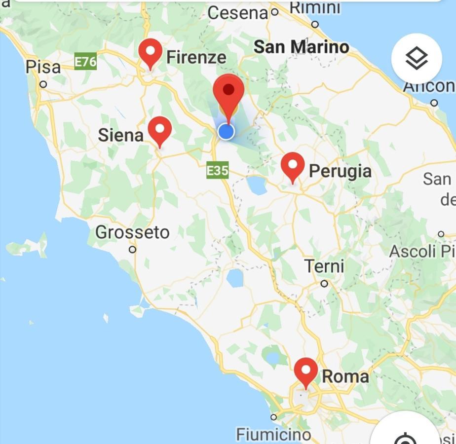 Casa Di Pietro Aretino, Arezzo Centro Storico 4-8 Letti Leilighet Eksteriør bilde